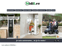 Tablet Screenshot of midilev.fr